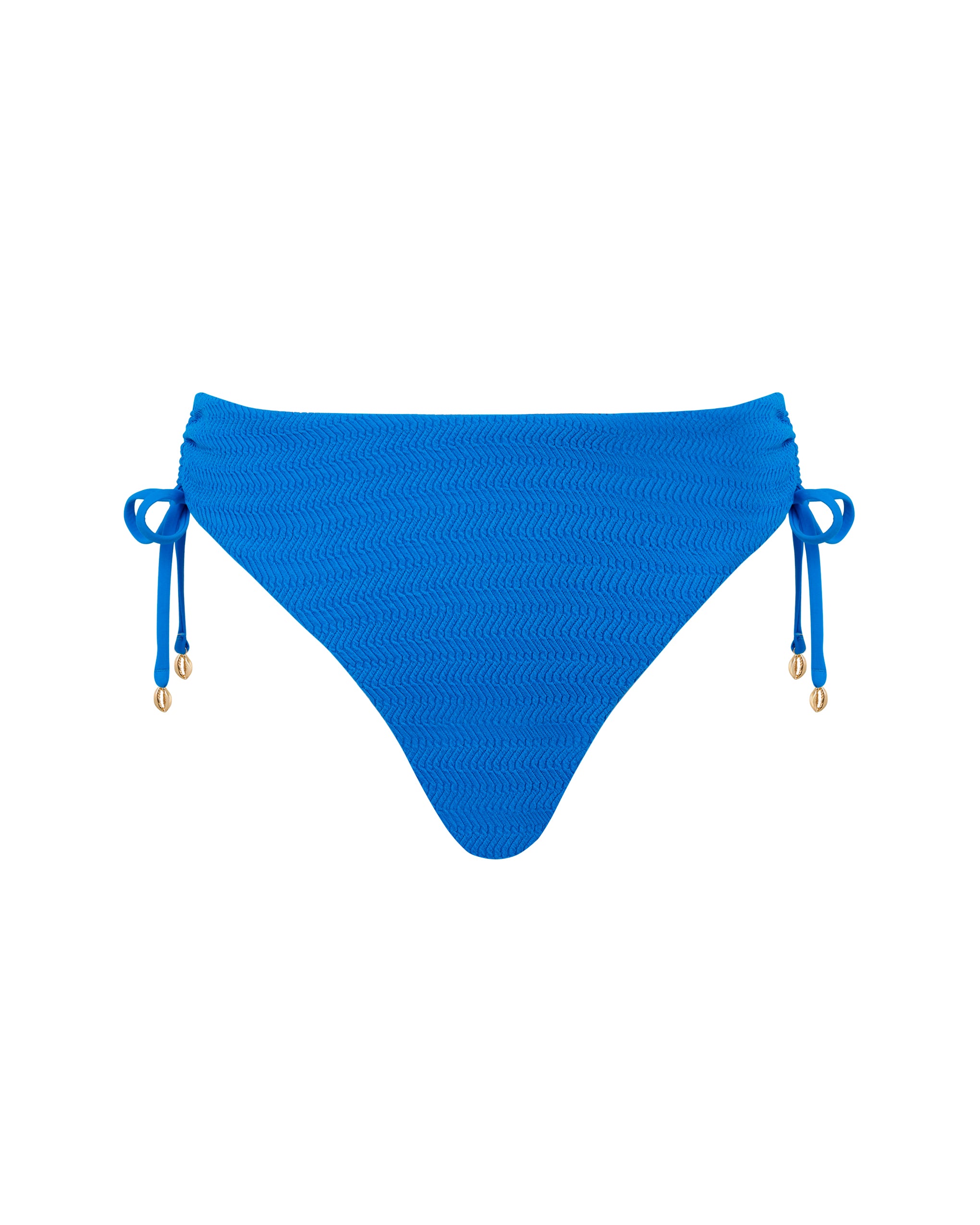 Shala High-Waist Bikini Brief Blue