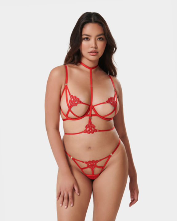 Allegra Bondage Lingerie Set