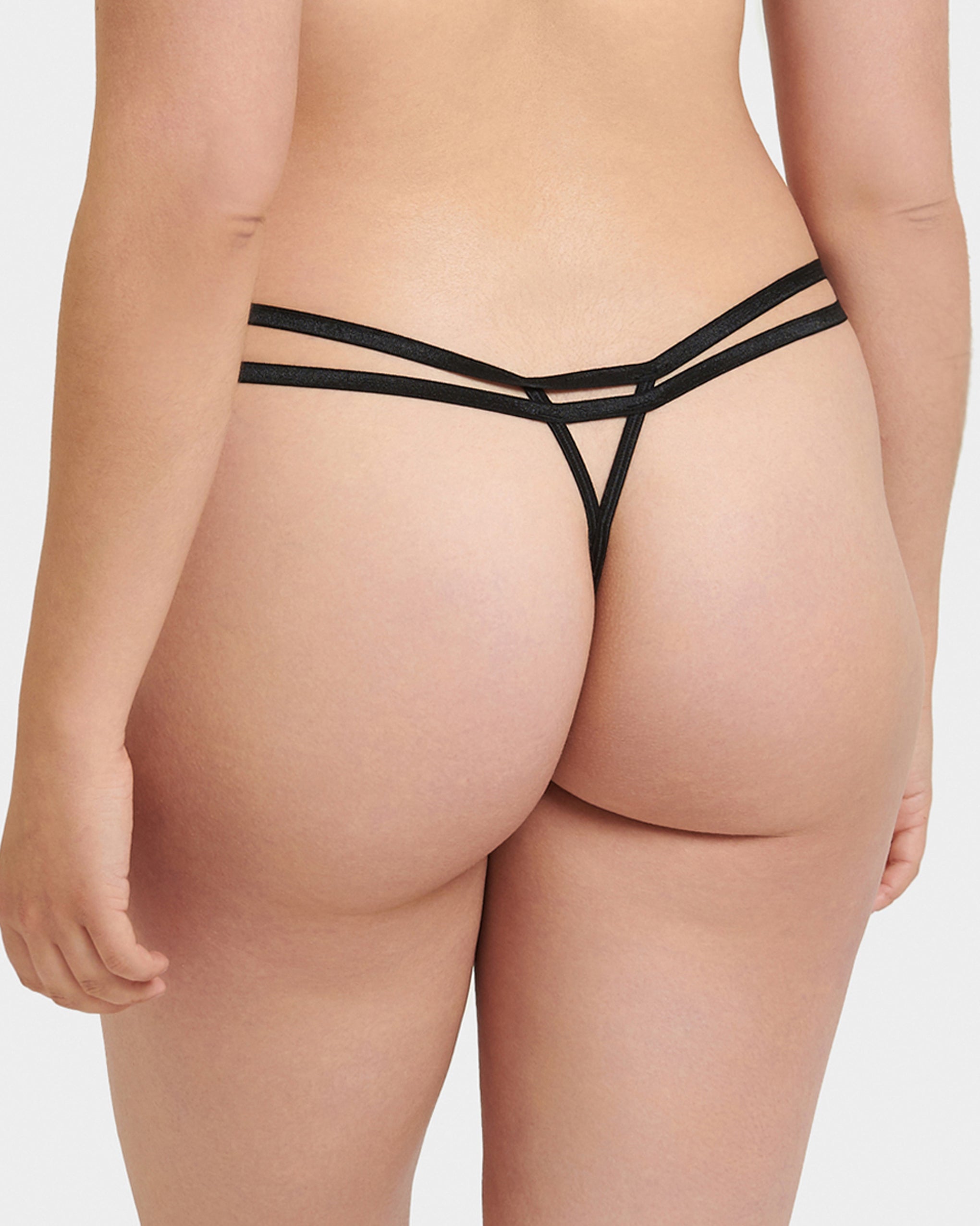 Oslo Thong Black