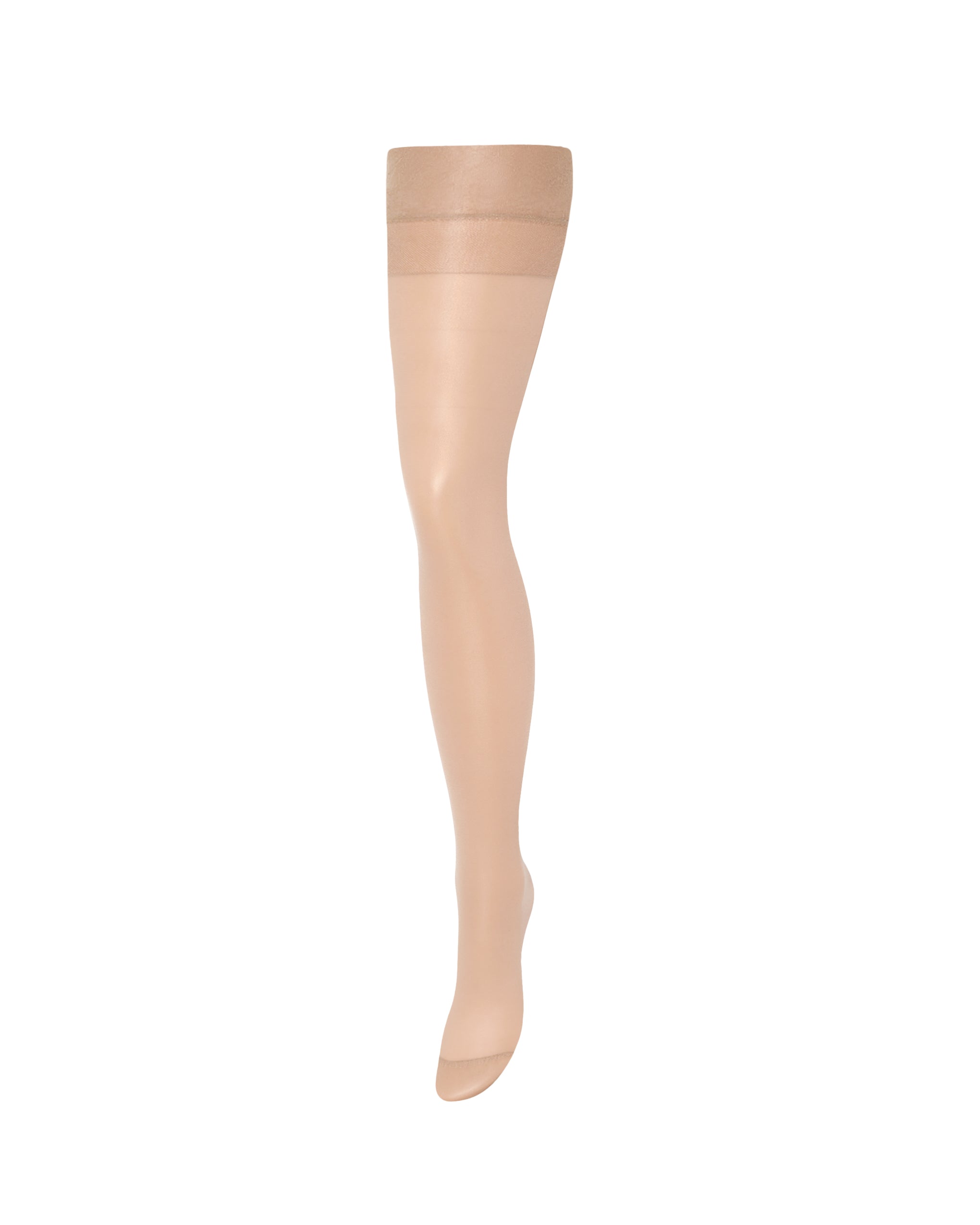 Bluebella Plain Leg/Plain Top Stockings Champagne