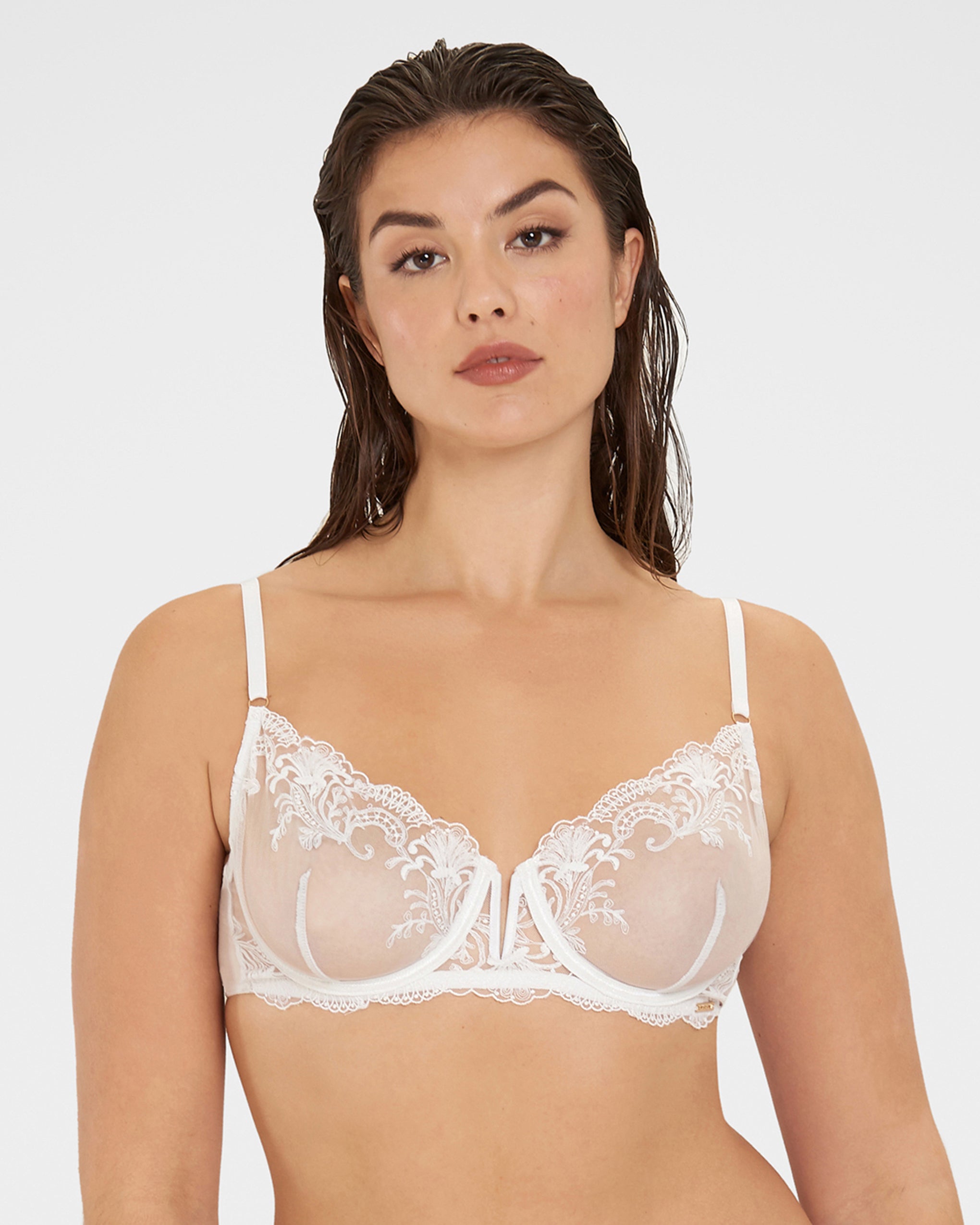 Marseille Wired Bra White