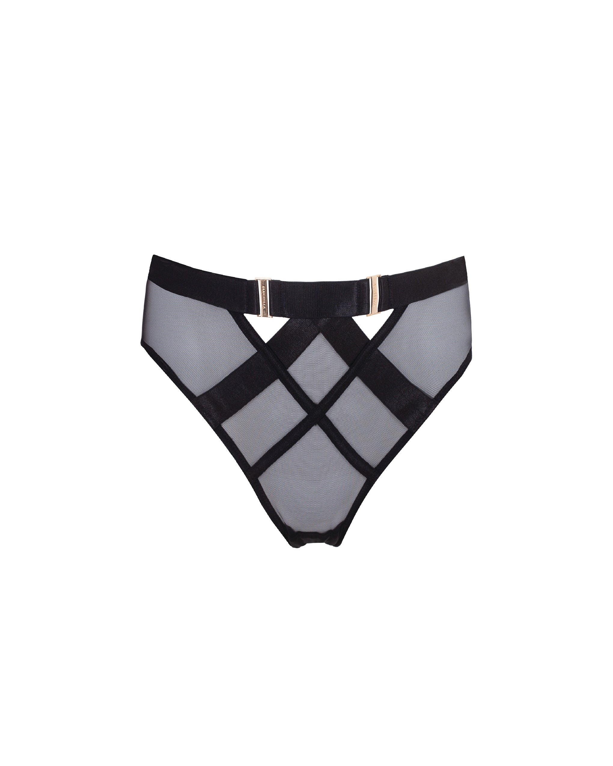 Bluebella Sawyer High-waist Brief Black