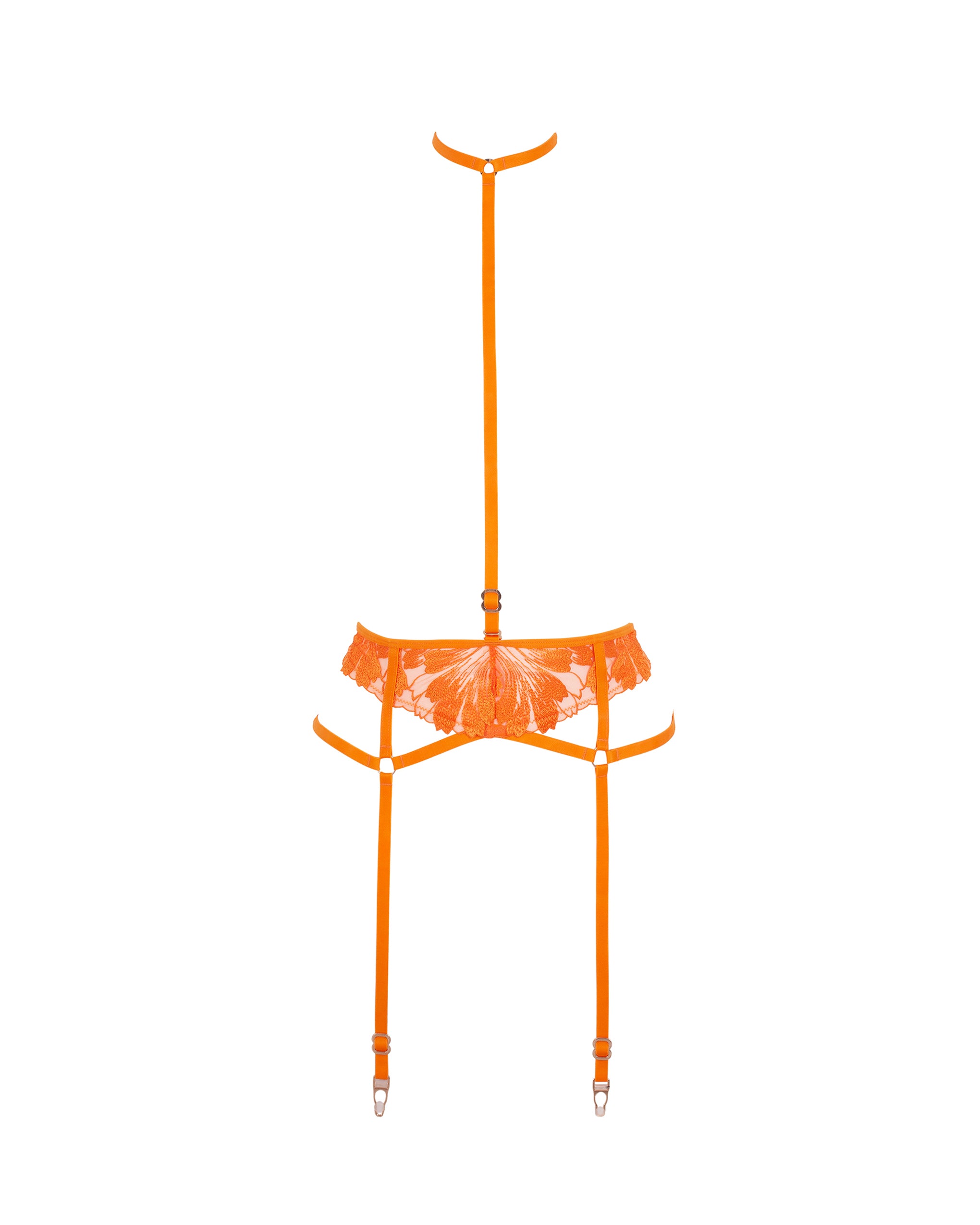 Colette Suspender Harness Orange Peel