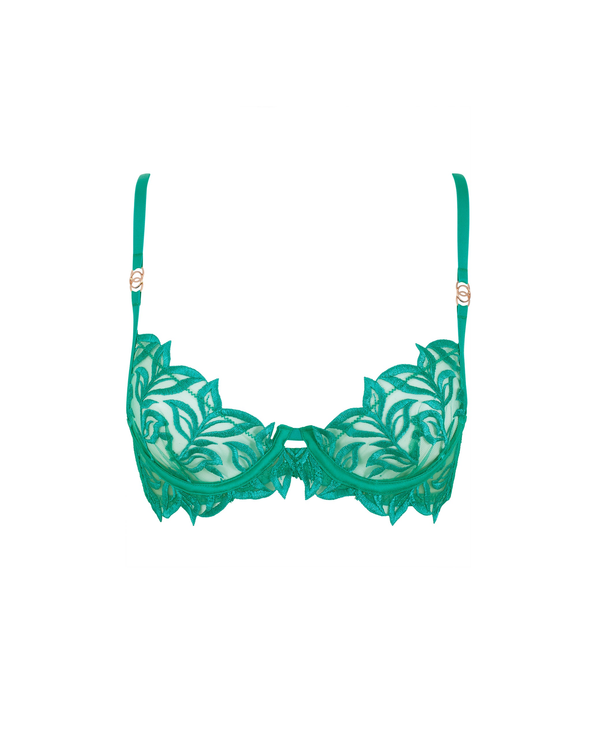 Isadora Bra Columbia Green