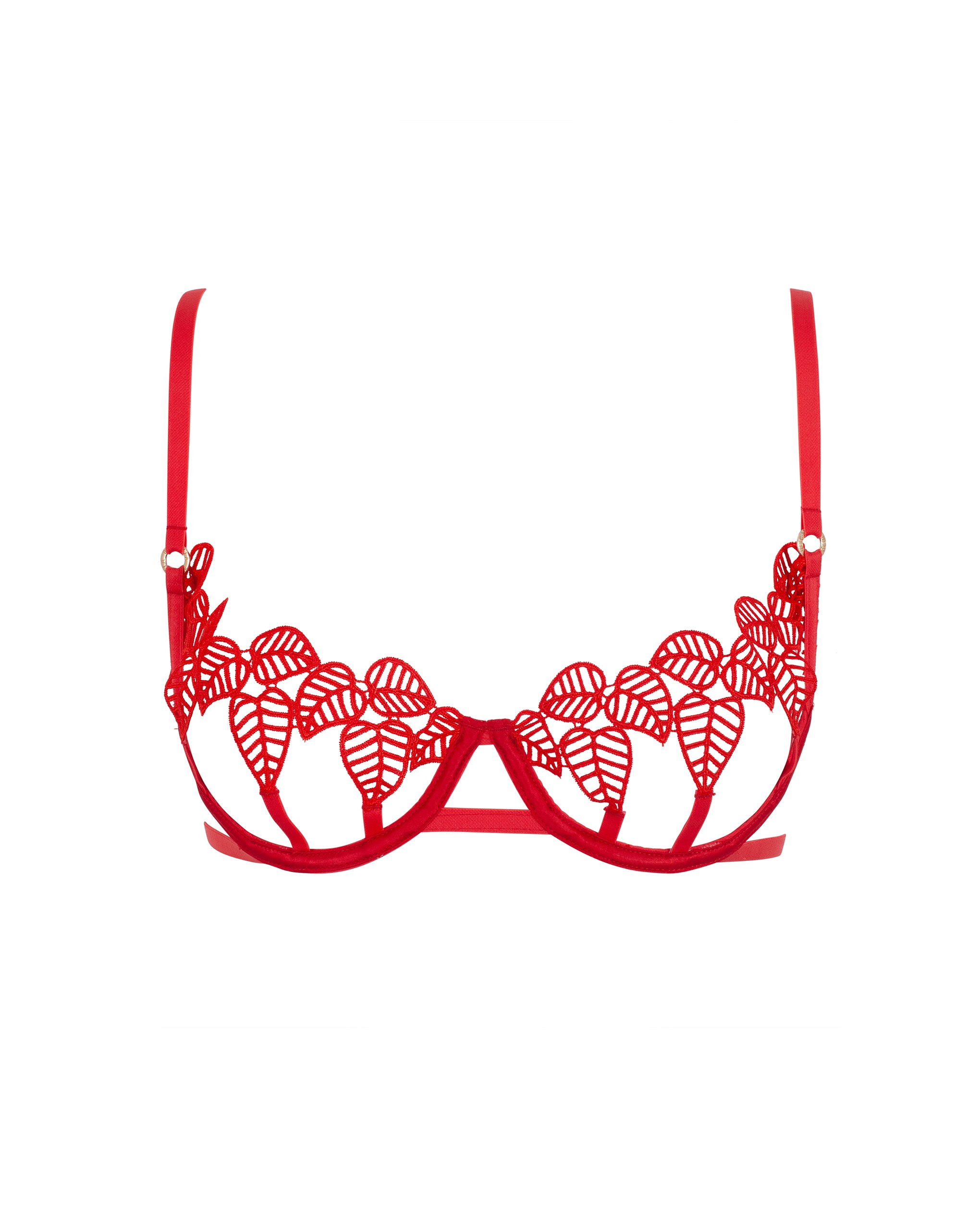 Bluebella Tallulah Open Bra (Red)