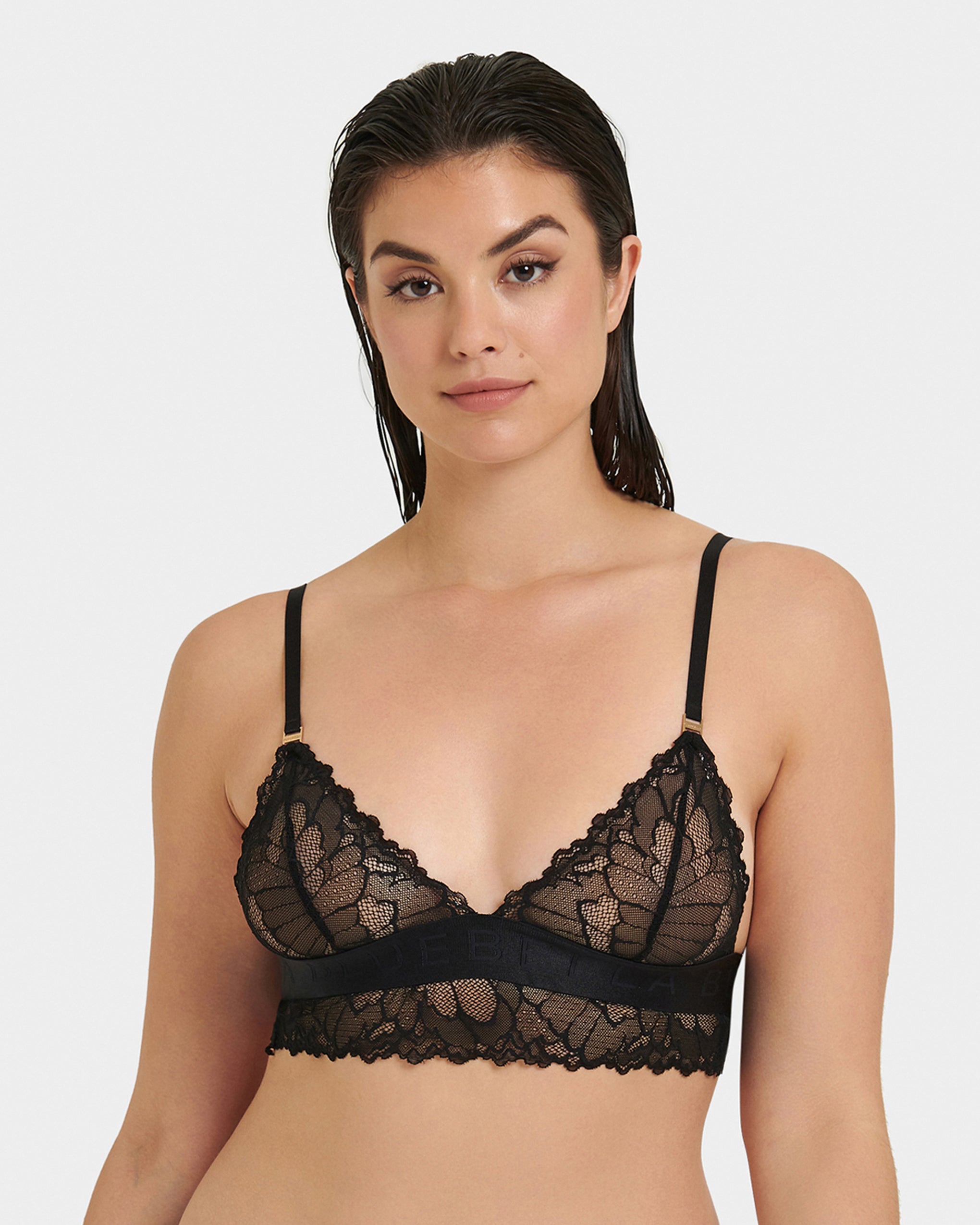 Tori Soft Bralette Black