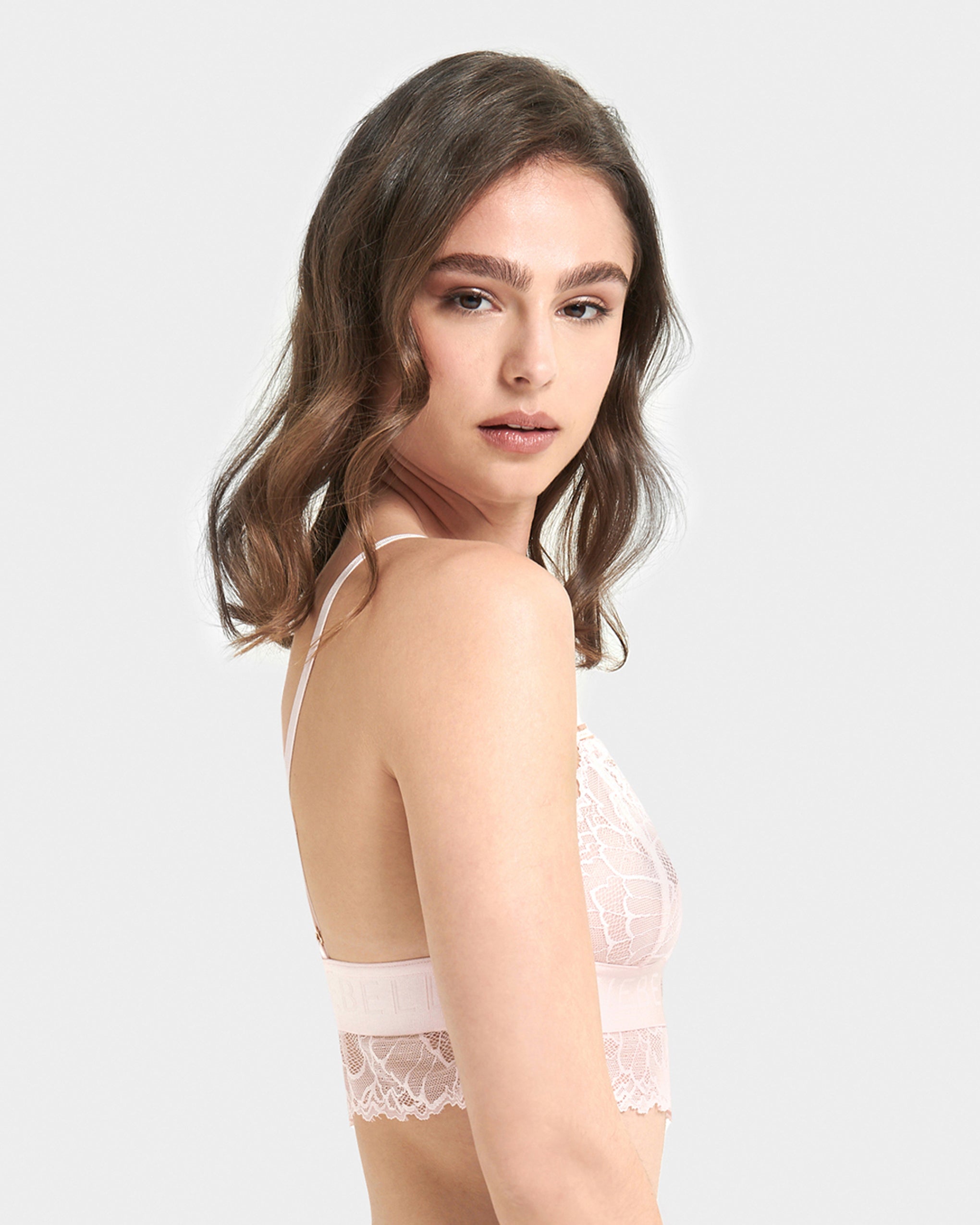 Tori Soft Bralette Pale Pink