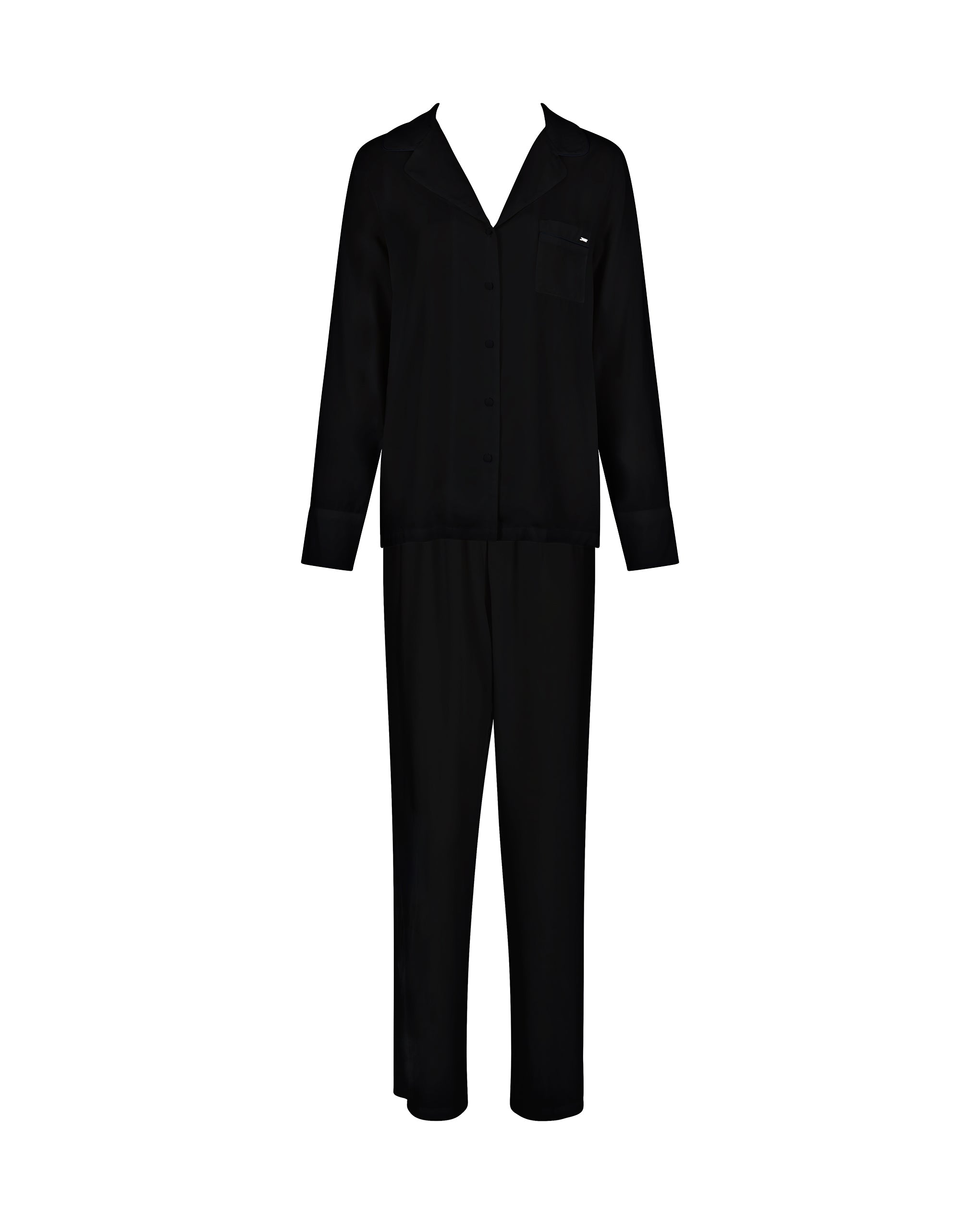 Bluebella Tarcon Eco Viscose Long Pyjama Set Black