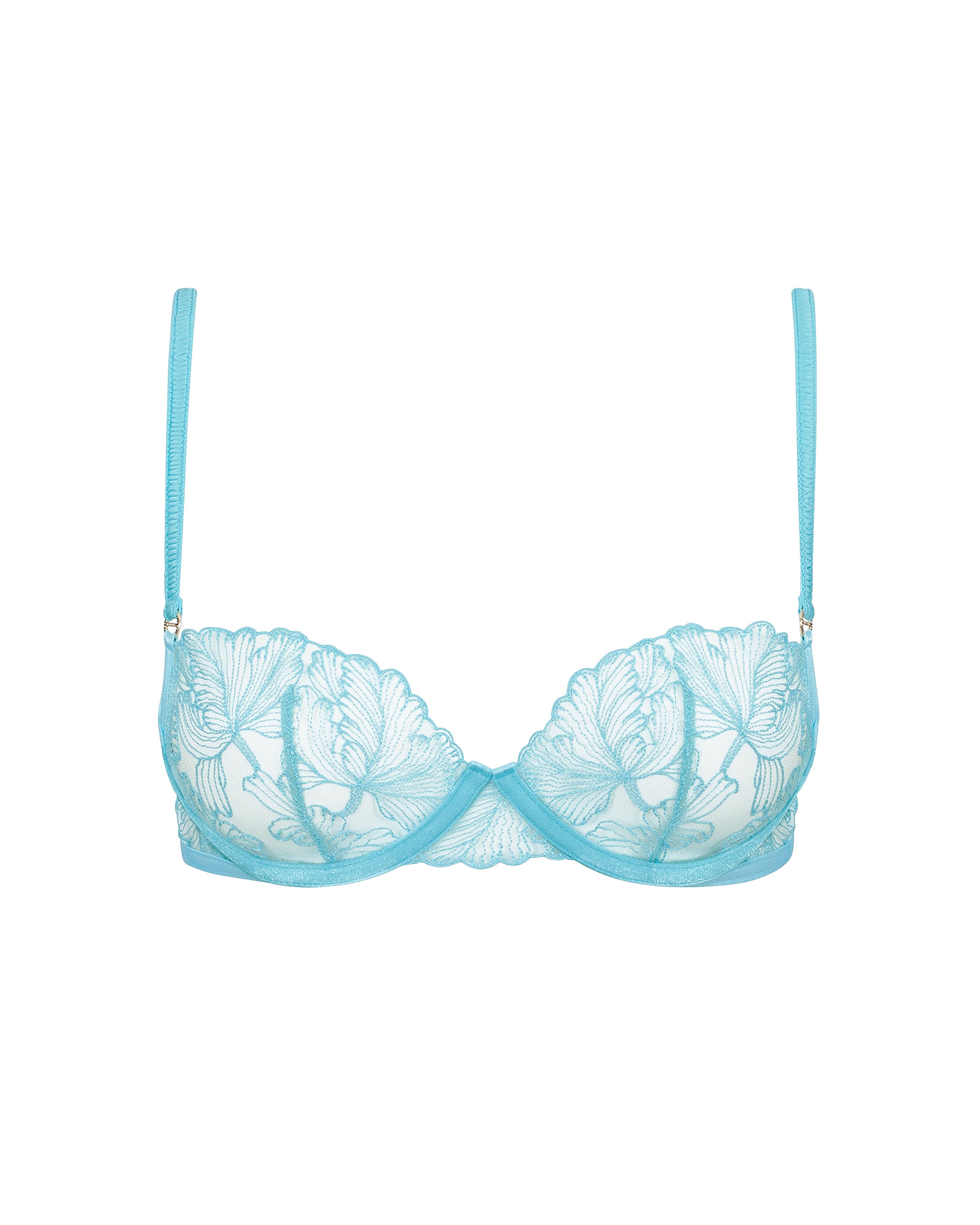 Alula Bra Blue Topaz/Sheer