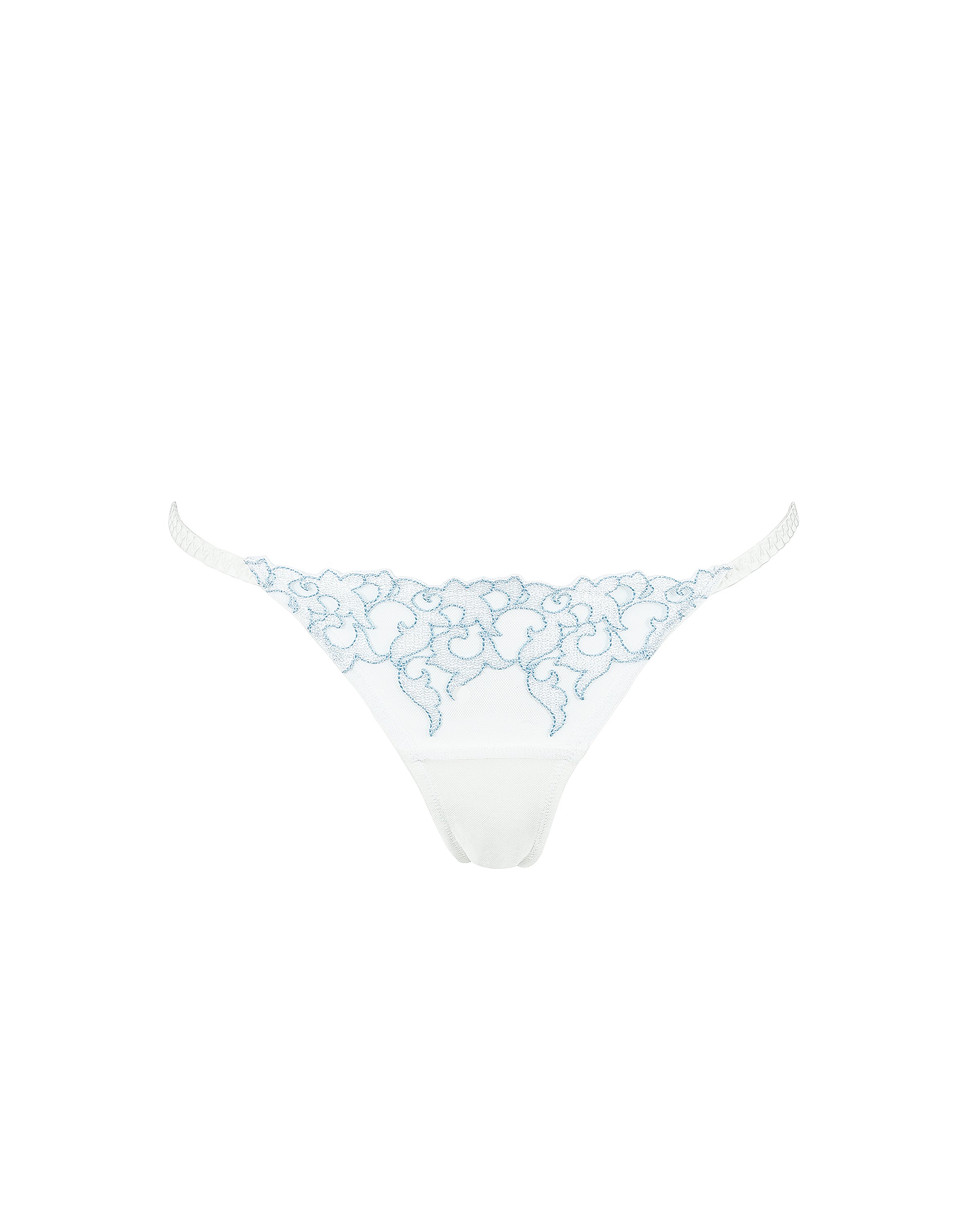 Gabriella Brief White/Blue Topaz