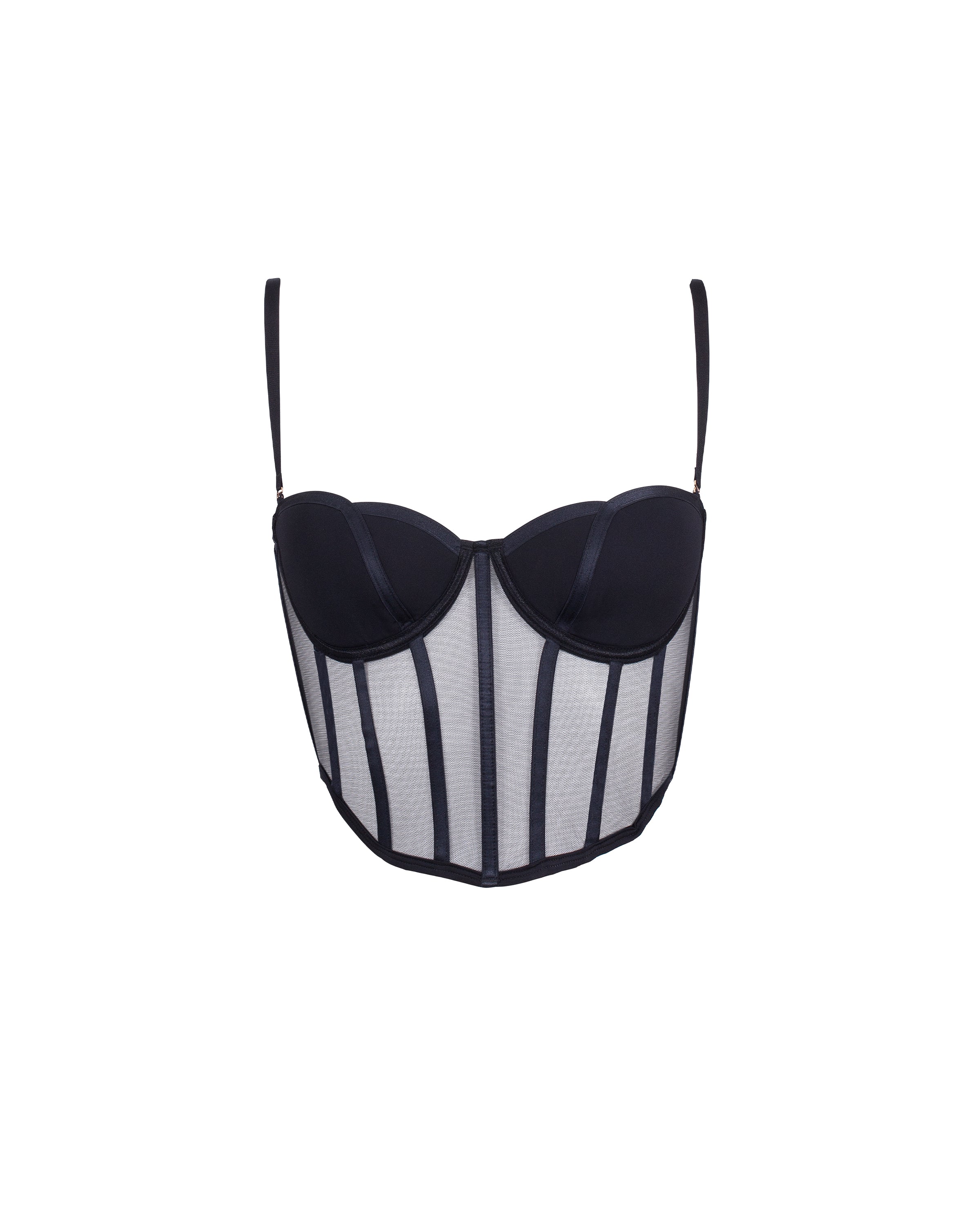 Rowan Bustier Black