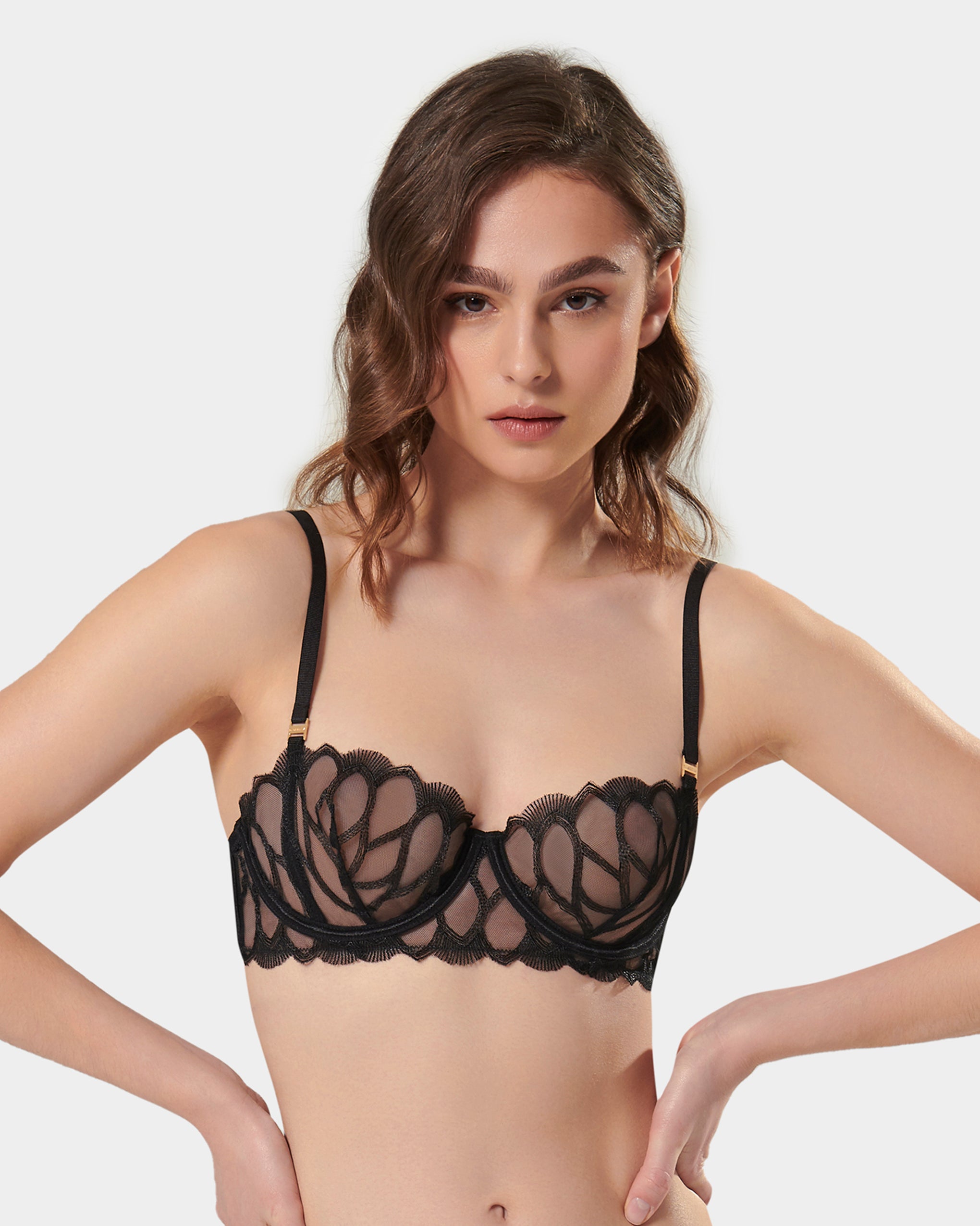 Athena Wired Bra Black