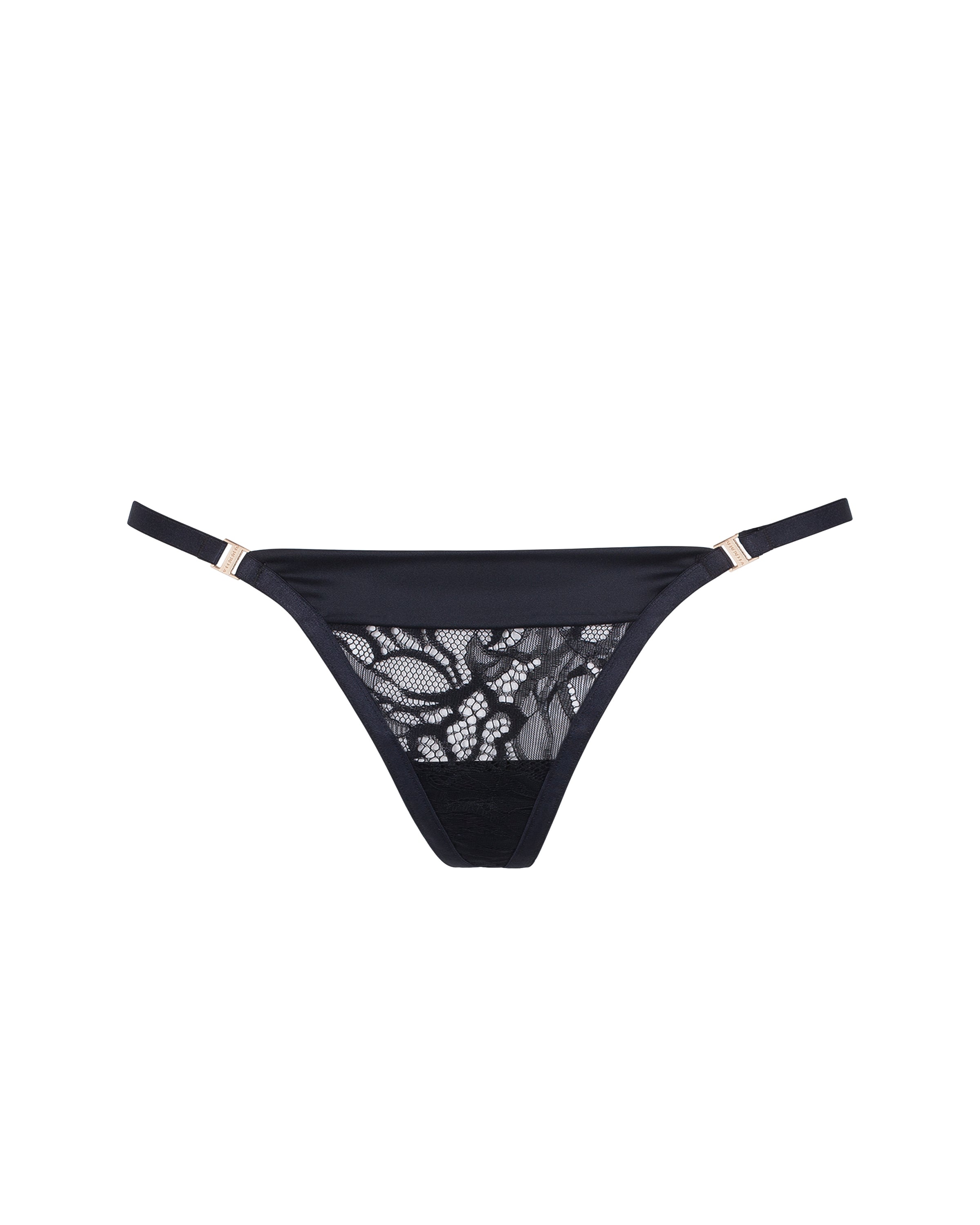 Bluebella Eleanora Thong Black