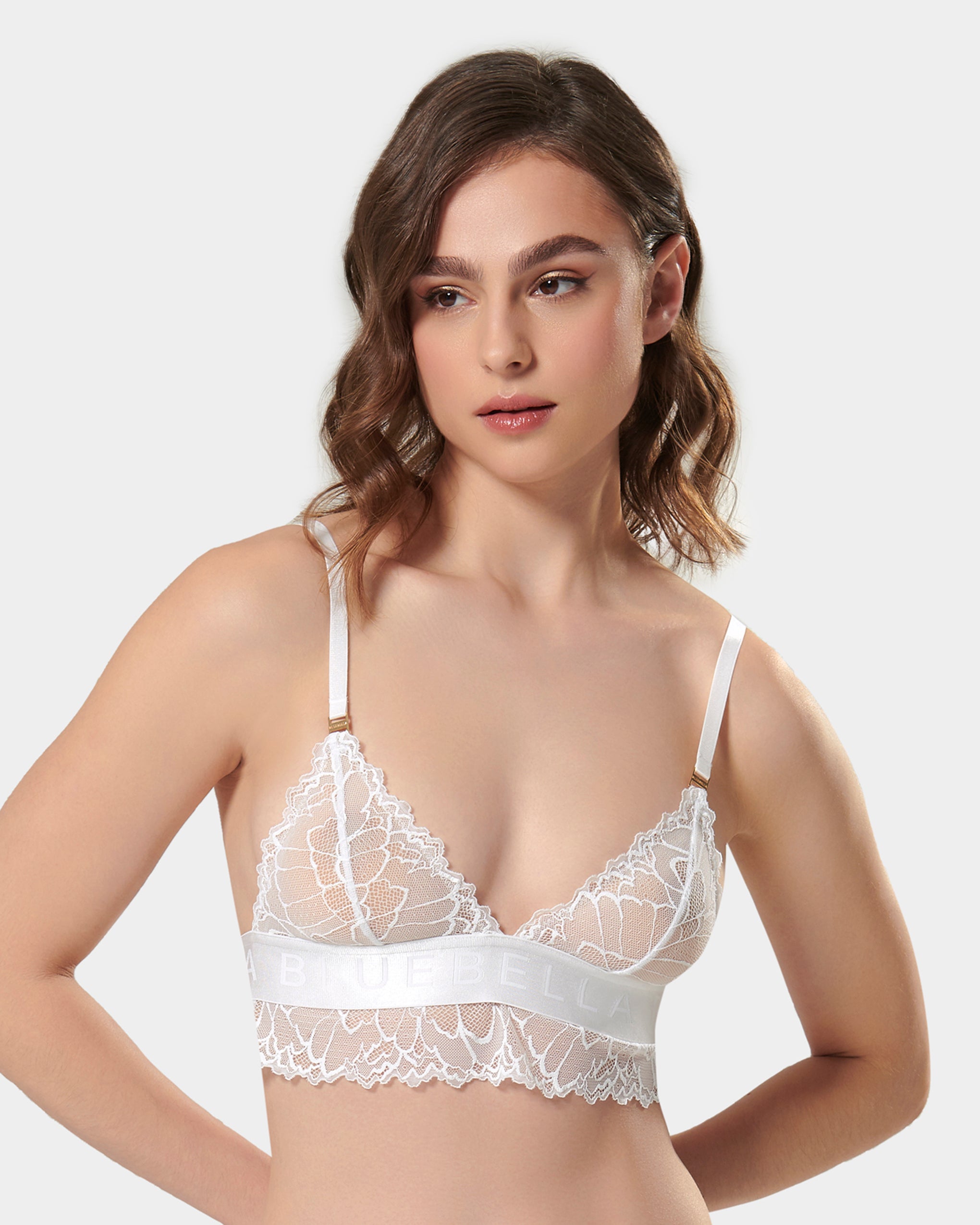 Tori Soft Bralette White