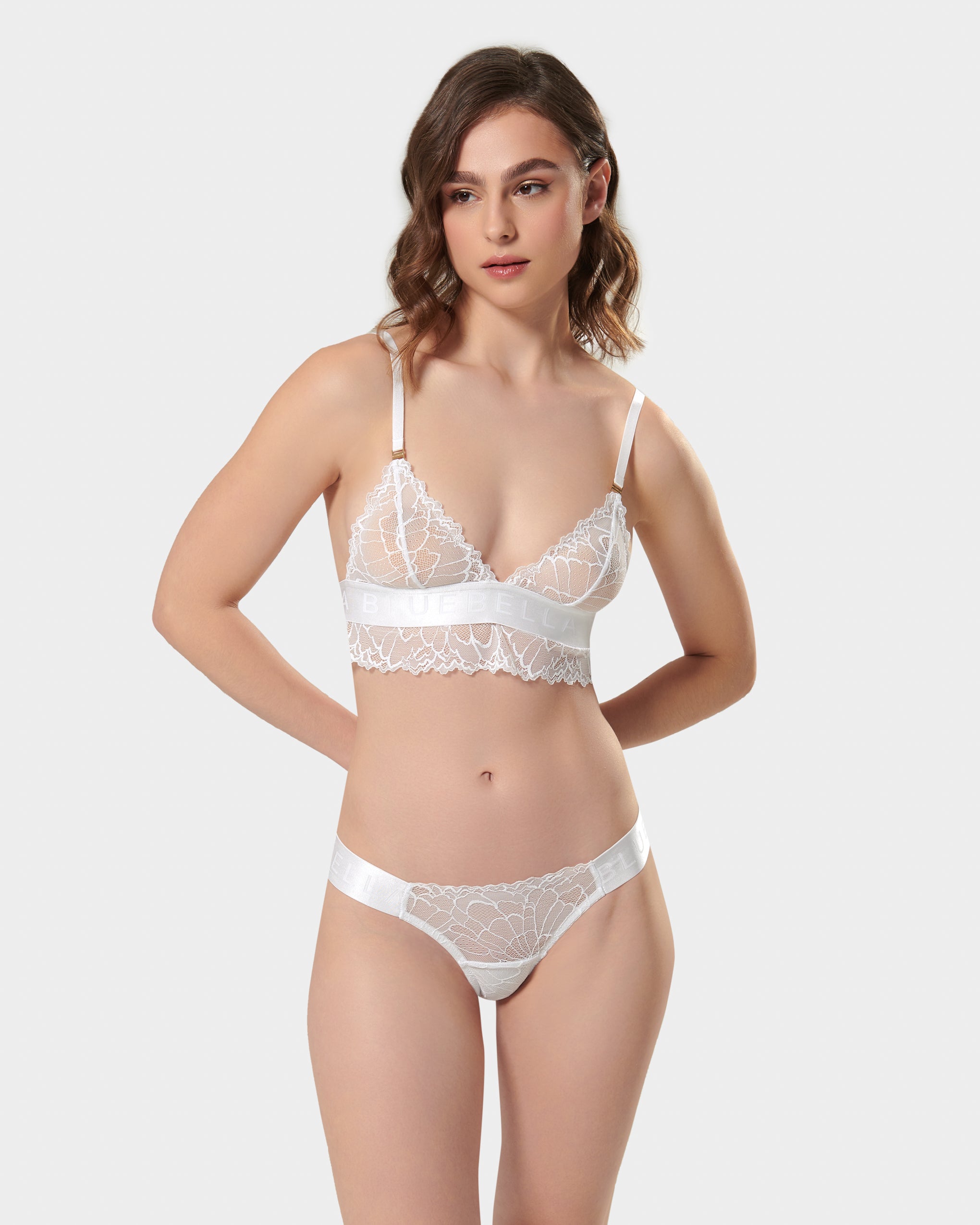 Tori Soft Bralette White