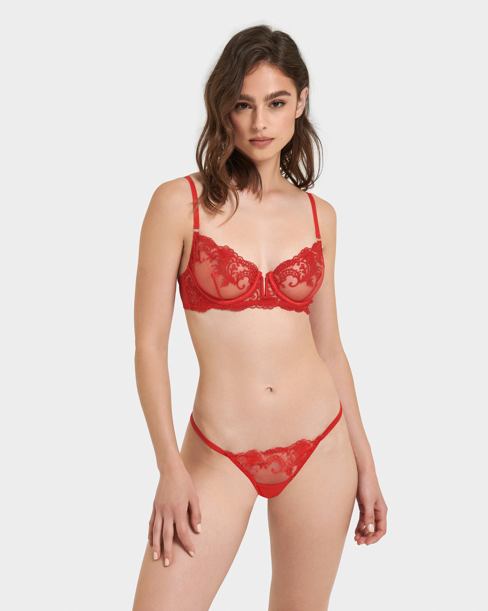 Marseille Thong Tomato Red