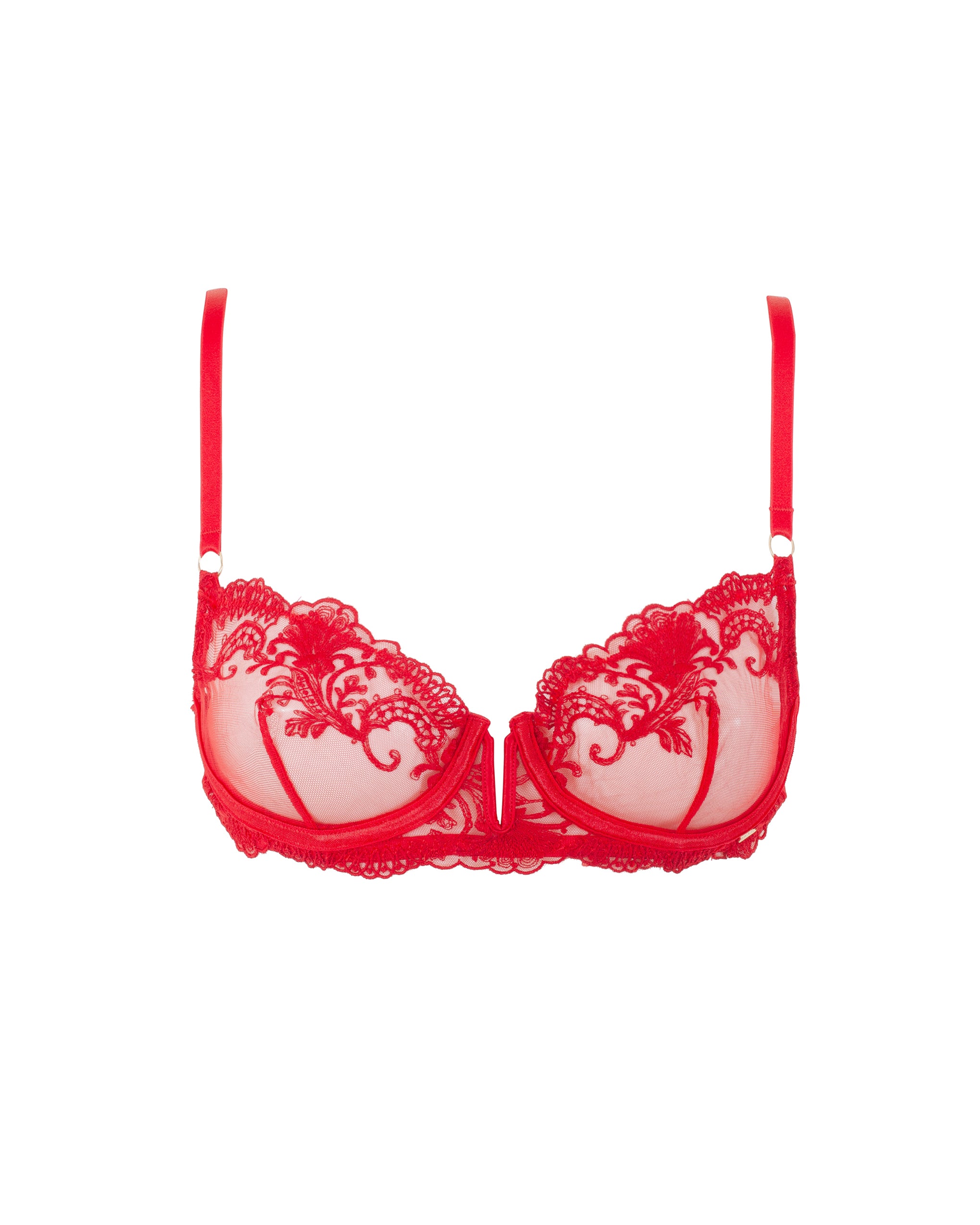 Marseille Bra Tomato Red