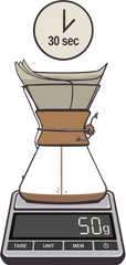 Chemex Coffee Brewing Guide Step 11