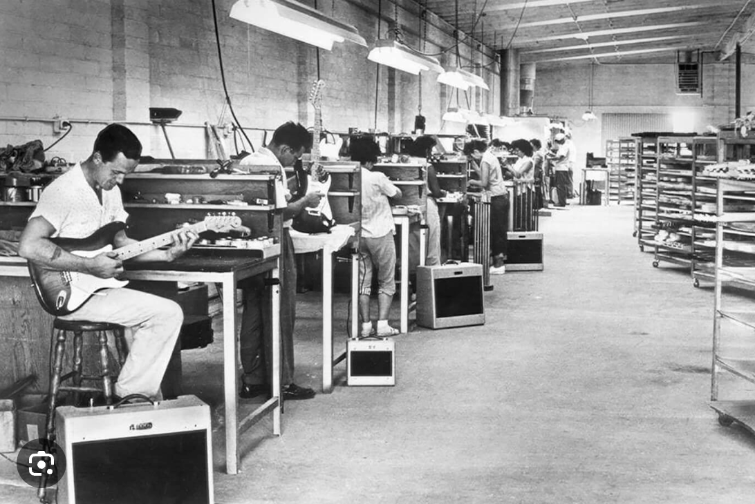 Fender Guitars Factory