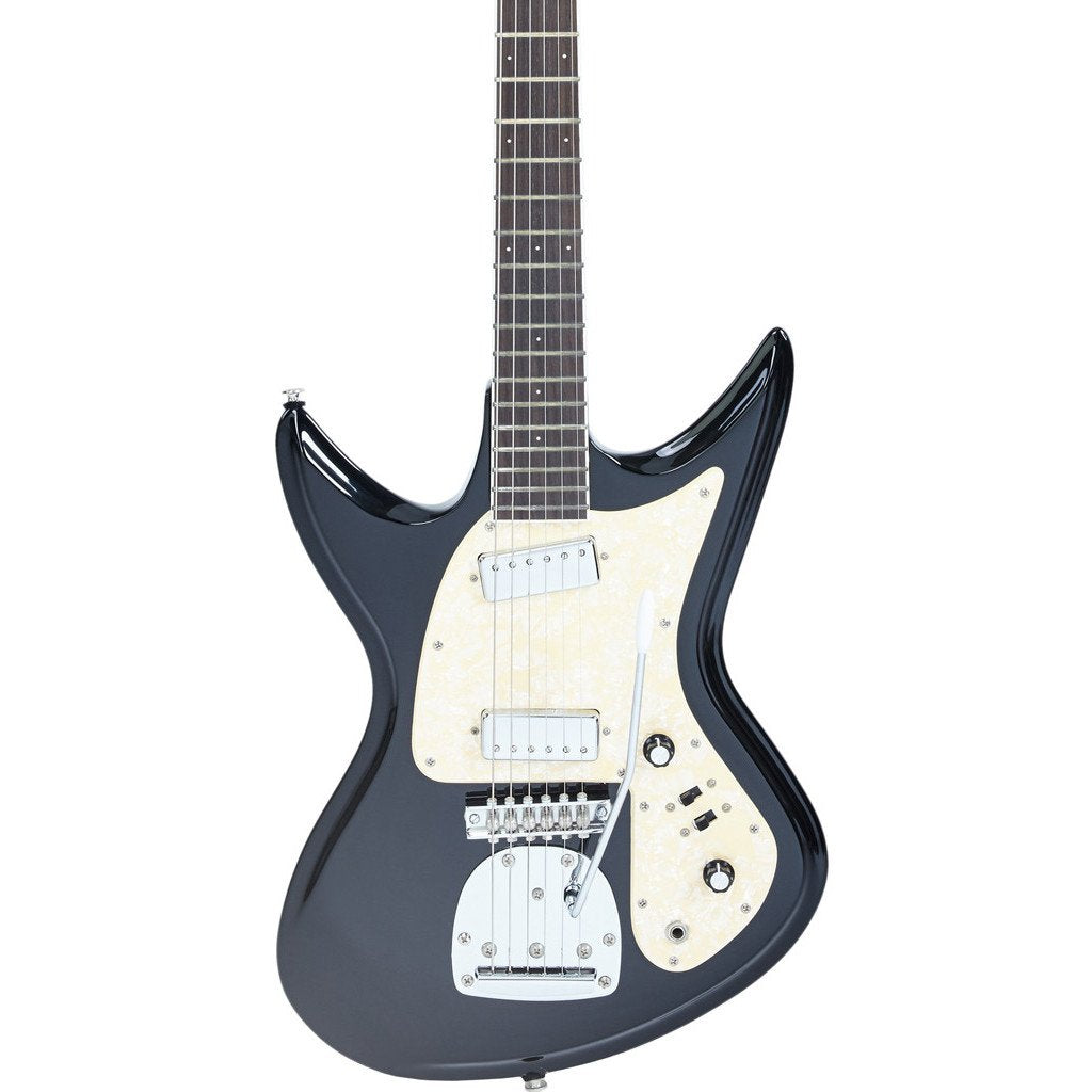 omroeper maandelijks Herdenkings Eastwood Guitars Ichiban - Black - Teisco-inspired Electric Guitar - N |  Make'n Music