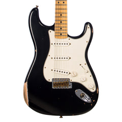 Fender Custom Shop MVP 1968 Stratocaster Relic - Black / Maple Cap