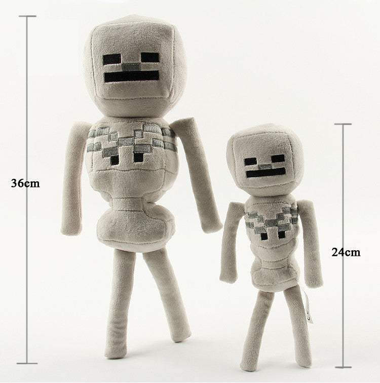 minecraft skeleton stuffed animal