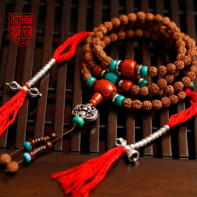 nepal prayer beads