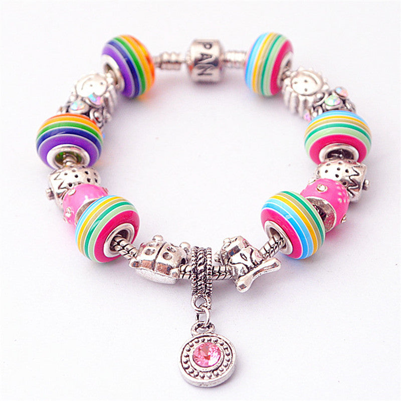 Lovely Hello Kitty Charm Bracelet - Free Shipping to N.A. - Puddle Season