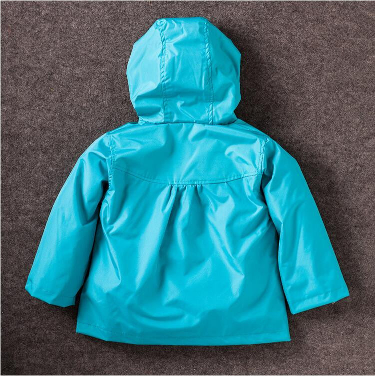 Autumn Youth Girls Rain Coat - Stylish & Waterproof Outerwear