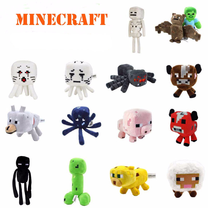 minecraft plush dolls