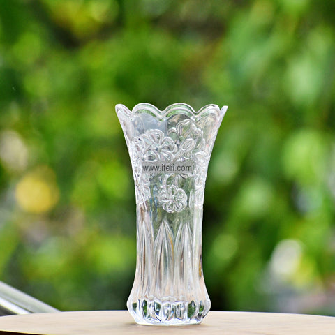 7.5 Inch Glass Decorative Flower Vase IQ1788