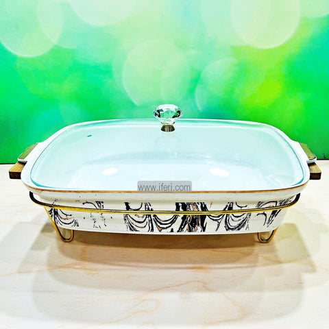 16 Inch Exclusive Ceramic Casserole Dish Food Warmer FH2239