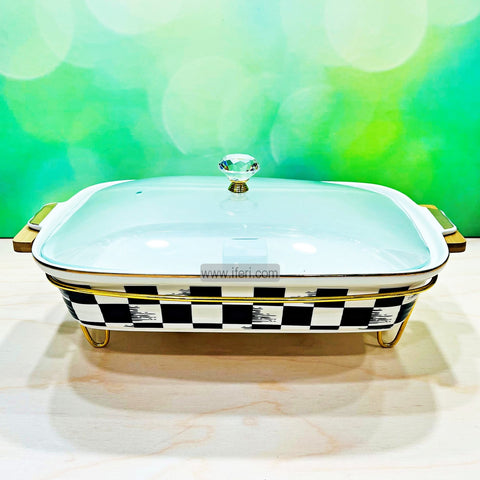 16 Inch Exclusive Ceramic Casserole Dish Food Warmer FH2238