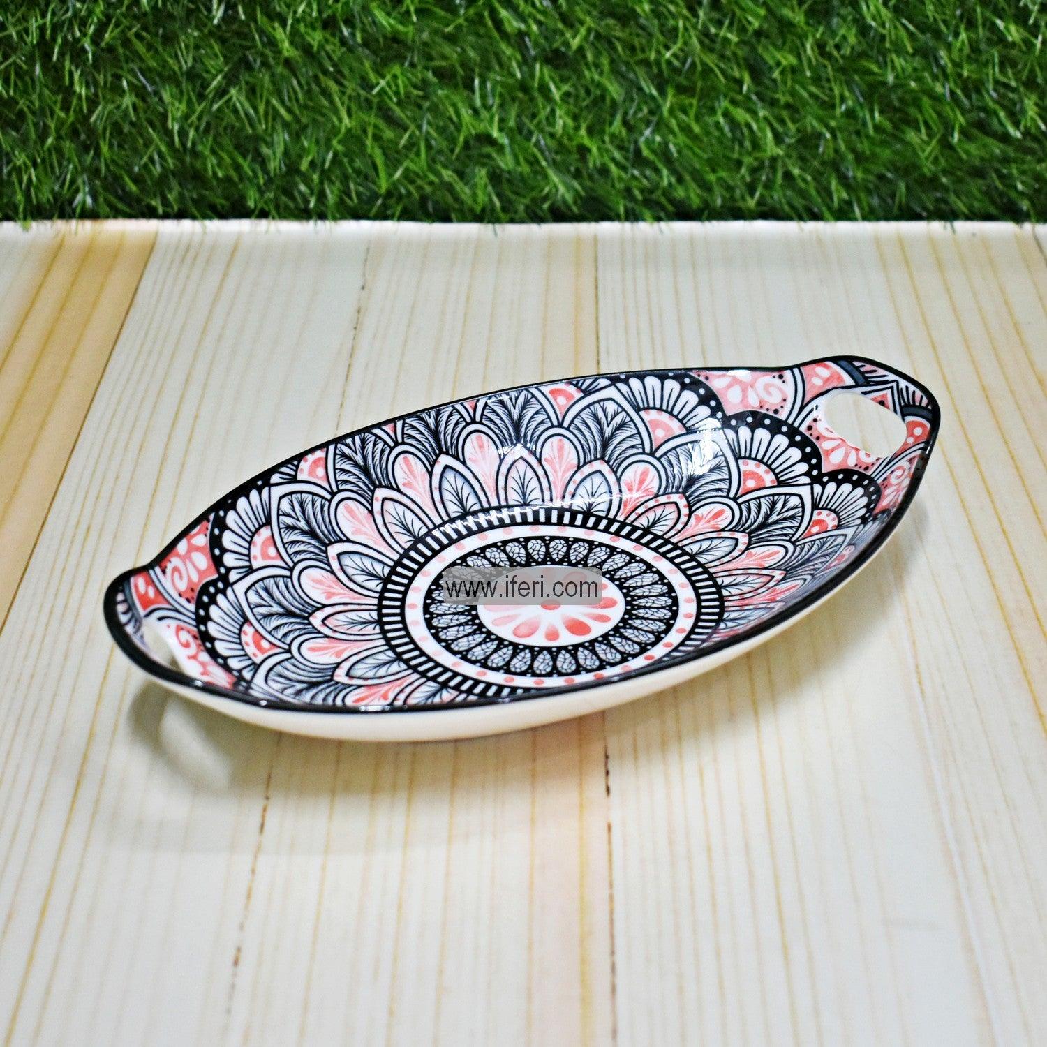 10.5 Inch Ceramic Kebab Serving Dish SG01252