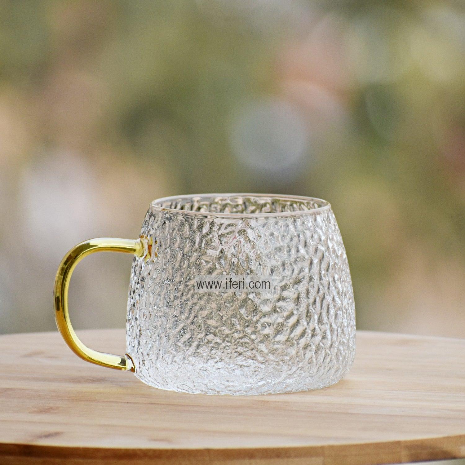 3 Inch Borosilicate Glass Coffee Mug EB0636
