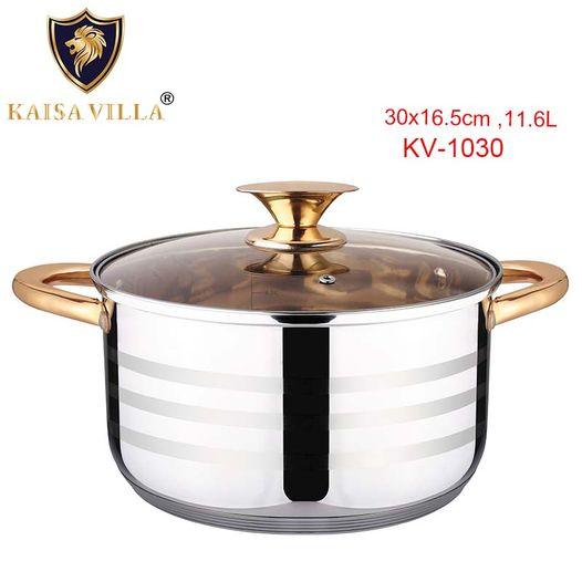 Kaisa Villa 30cm Stainless Steel Cookware with Lid KV1030