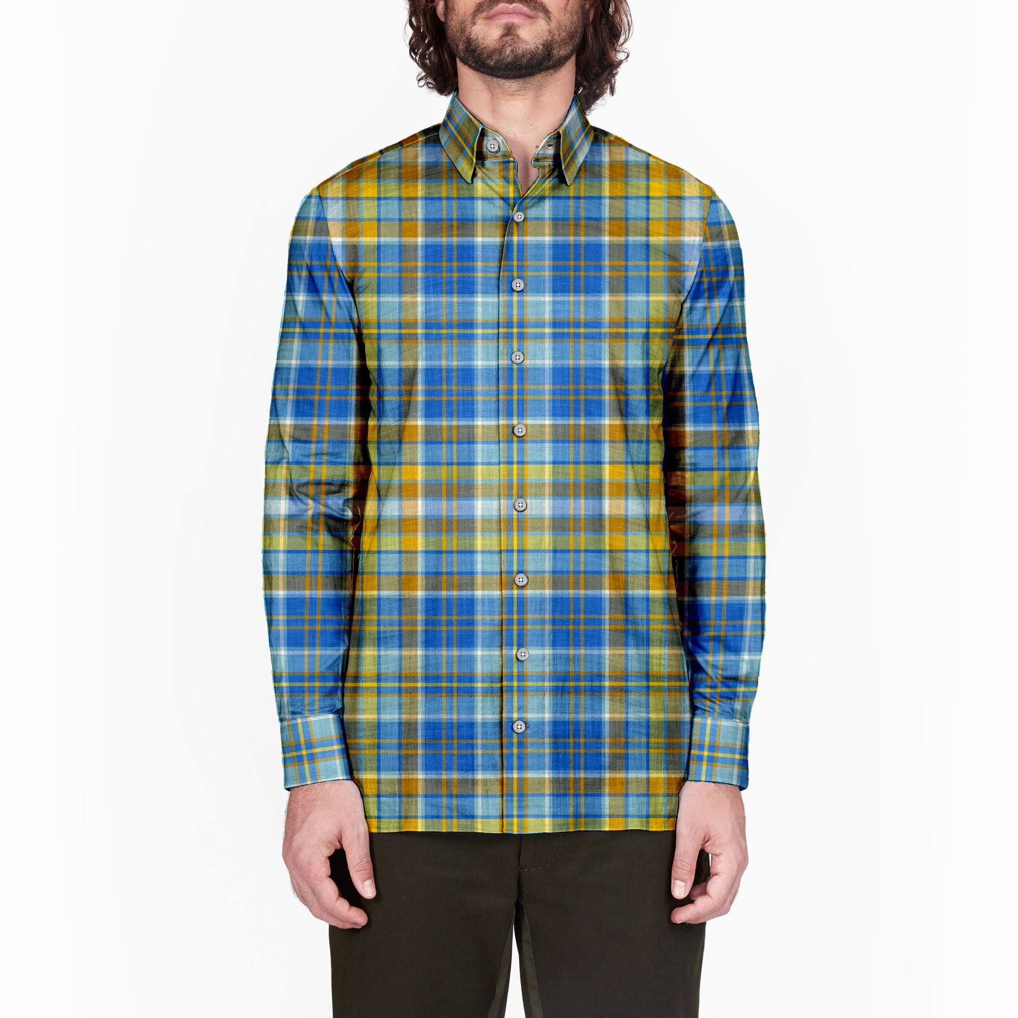 The Hanukkah Plaid Flannel