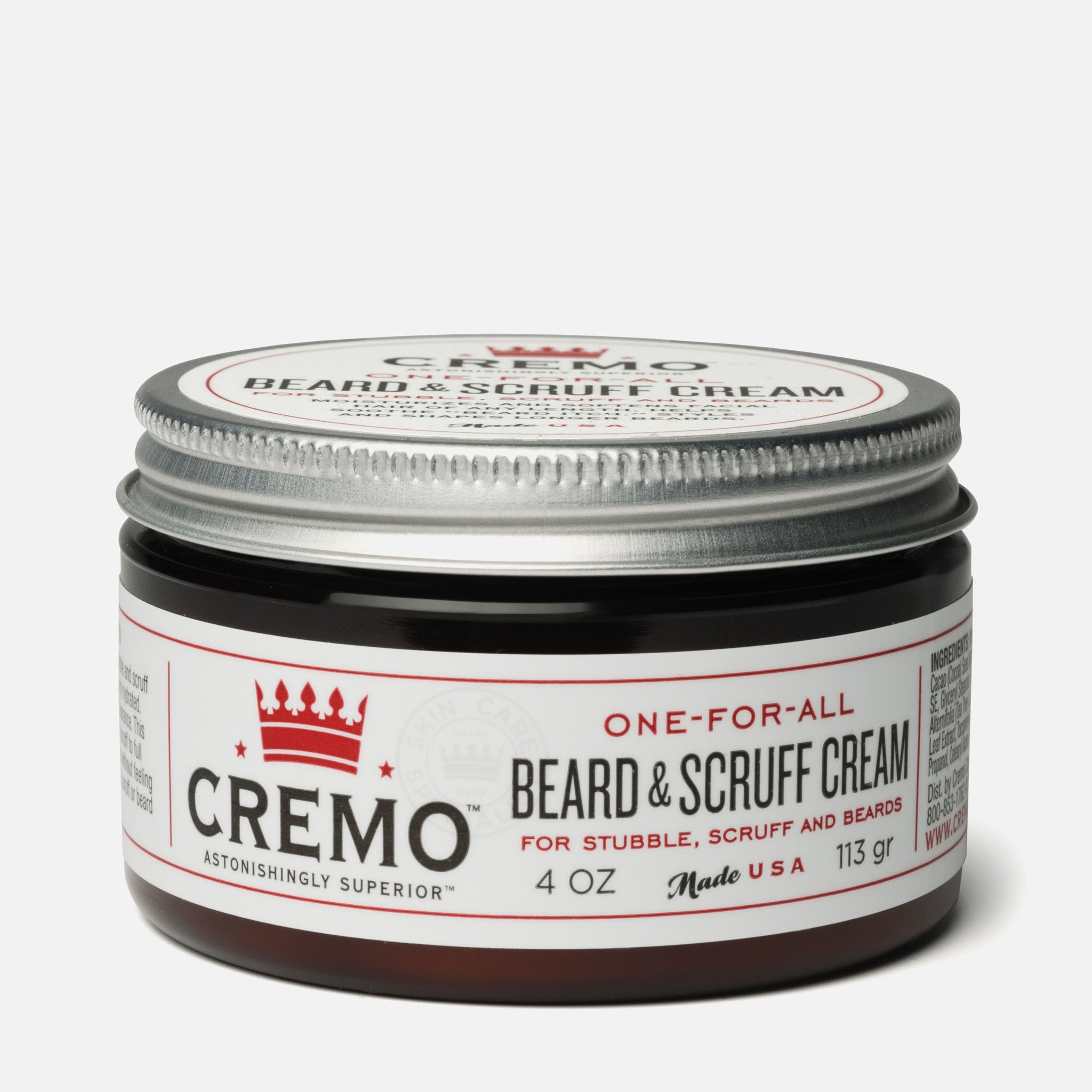 Best Beard Cream For Beards Scruff Stubble Cremo Company