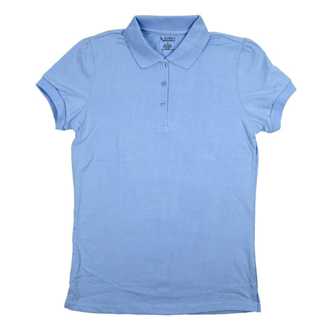 Girls Junior Classic School Uniform Short Sleeve Polo Shirt – Jet Set ...