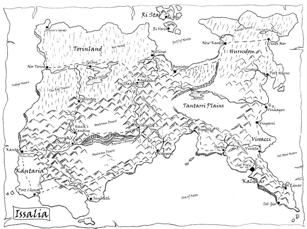 Map of Issalia