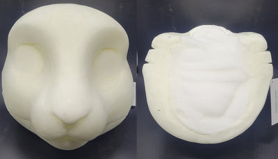 Rigid-Cast Foam Head Mannequin
