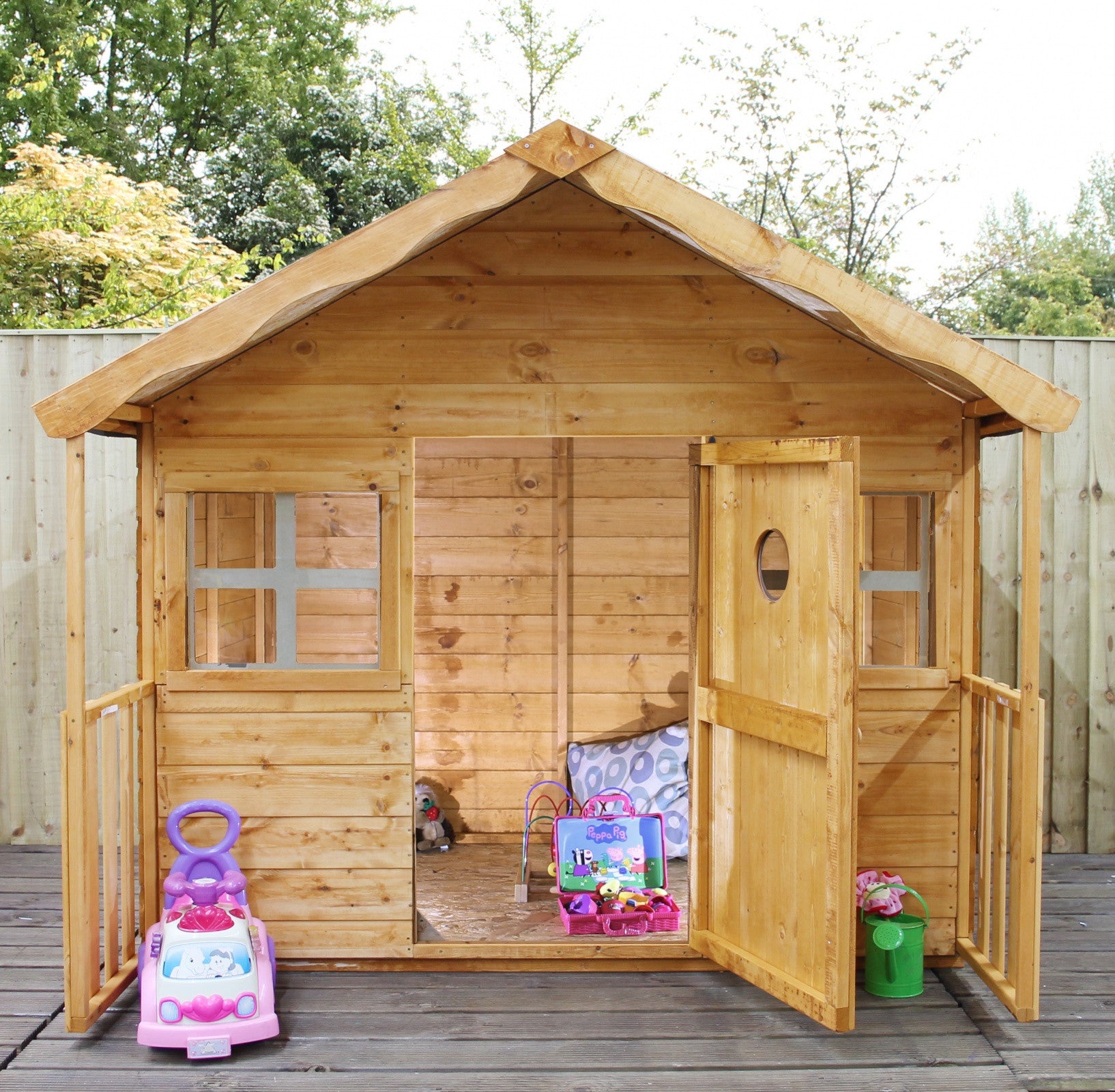 6 x 5 wooden playhouse