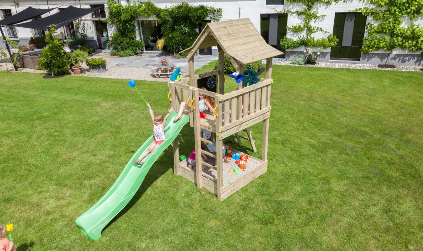 a frame climbing frame