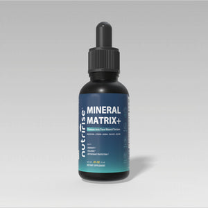 Mineral Matrix+ | Premium Ionic Trace Mineral Tincture – Cellular Hydration, Energy & Longevity Support - NutriRise