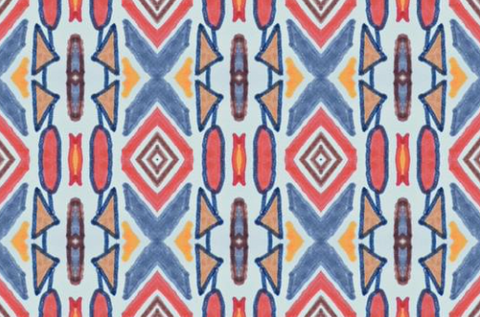 southwestern aztec rug