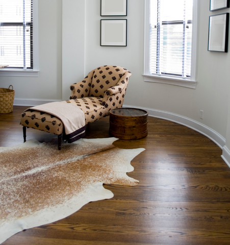 cowhide rug