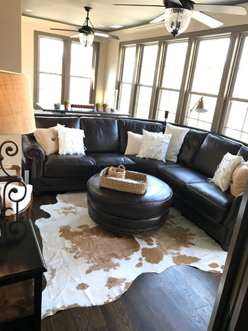 cowhide rug