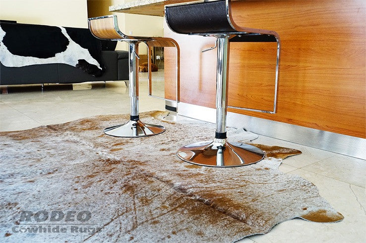 Brown Salt And Pepper Cowhide Rug Cowhides For Sale Rodeo