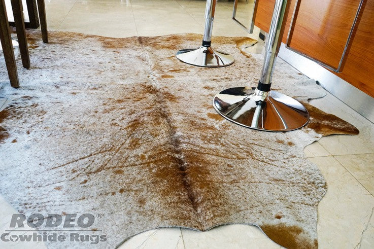 Brown Salt And Pepper Cowhide Rug Cowhides For Sale Rodeo