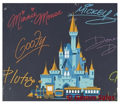 Walt Disney World Official Autograph Book With 29 Signatures